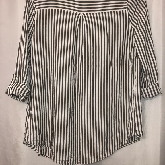 Harper striped long sleeve button down - Picture 6 of 6